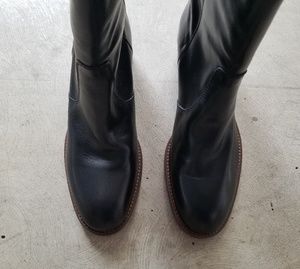 Leather Riding Style Boots